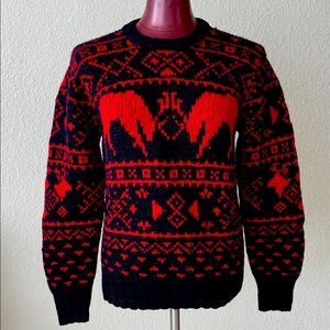 Polo Ralph Lauren Vintage hand-knit wool sweater